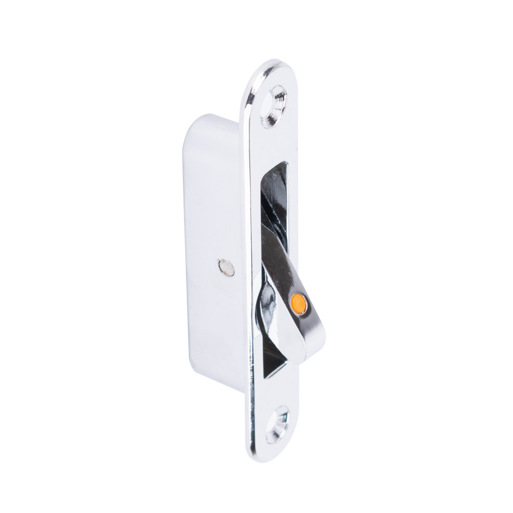 Face-Fix Sprung Vent Lock - Polished Chrome